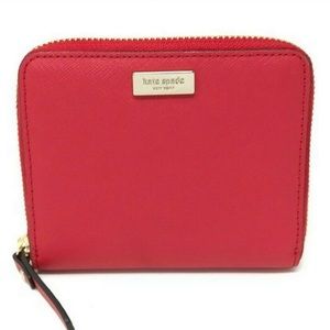 Kate Spade Laurel Way Darci Hot Chili Wallet.